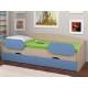 Кровать Соня 2 сонома-голубой