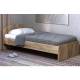 Кровать 900х1900 ЛДСП Версаль с низкой ножной спинкой