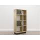 Стеллаж малый (E-10) Eclectic eco Дуб рокпайл-Скала