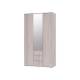 Шкаф 3-х створчатый Белла Ясень белый