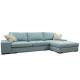 Угловой диван Жанель с приставным пуфом