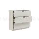 Комод 3 ящика (800) Юниор-4 Шарли Белый
