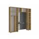 Прихожая Мебельсон К33 дуб крафт золотой/графит