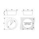 Мойка каменная врезная МК МВ510-Q5 песочный