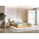 Кровать парящая 1600 Ирис (с ПМ) Браш Вайт/Дуб Крафт