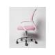 Кресло офисное BN 7166 белый-розовый