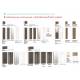Система хранения серия Арден вар.1 Софт Графит, Дуб Делано