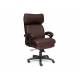 Кресло офисное Chief кожзам коричневый