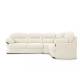 Угловой диван Квин 6 Ultra Cream без механизма левый