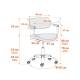 Кресло Бэст мятный