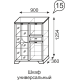 Шкаф универсальный Венеция №15