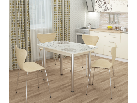 Стол обеденный Бостон-2 (700*1100) Брифинг