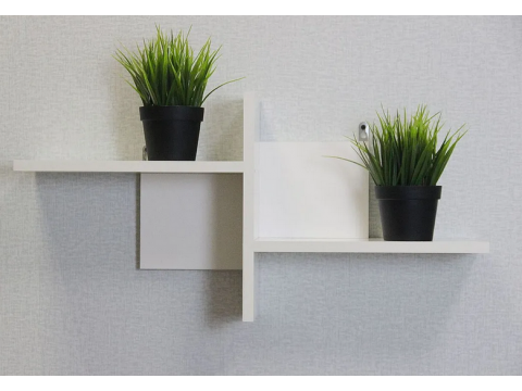 Полка настенная Д3 Белый