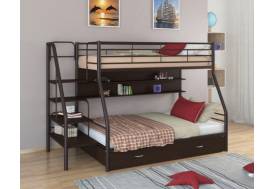 Двухъярусная кровать Толедо 1 ПЯ коричневый венге