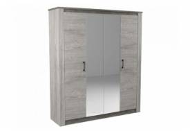 Шкаф 4-х дверный 2300 Денвер