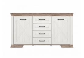 Комод KOM2D4S Марсель ясень снежный