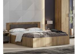 Кровать 1600 МСП 1 Дуб Золотой