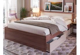 Кровать КР 605 с ящиками Гармония ясень