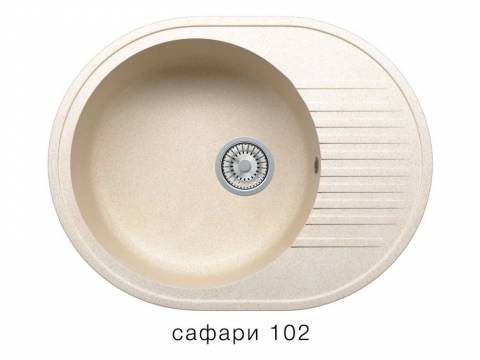 Кухонная мойка Tolero R-122 Сафари 102