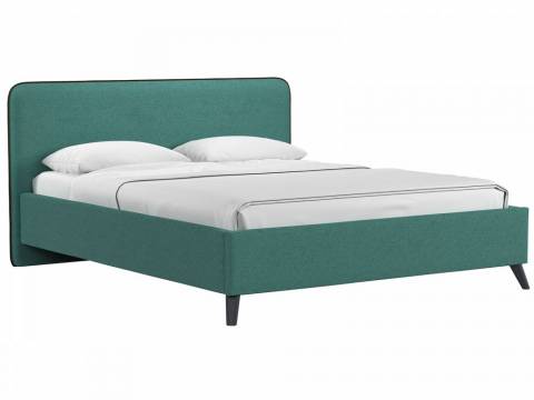 Кровать с основанием Миа Купер 16 изумрудный