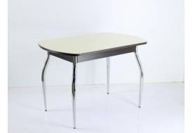 Стол раздвижной ПГ-01 СТ стекло песочное, венге