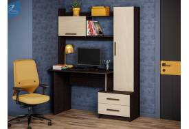 Уголок школьника Паскаль стол СТ 101 венге/дуб молочный