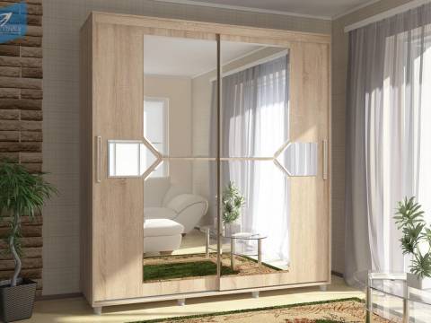 Шкаф-купе Комфорт 12 Прайм Калейдоскоп 2000