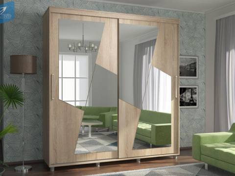 Шкаф-купе Комфорт 12 Прайм Молния 2000