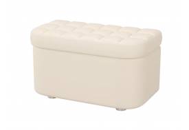 Банкетка Милена 6-5122 кожзам бежевый