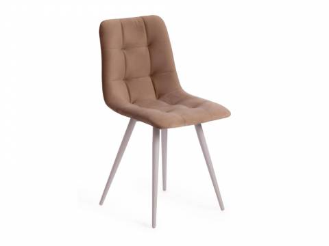 Стул Chilly mod. 7095-1 бежевый/белый
