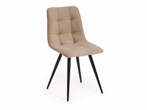 Стул Chilly mod. 7095-1 бежевый/черный