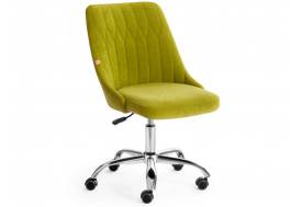 Кресло офисное Swan флок олива