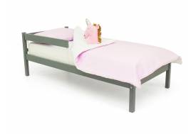 Кровать Svogen classic с бортиком графит