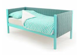 Кровать-тахта мягкая Svogen мятный
