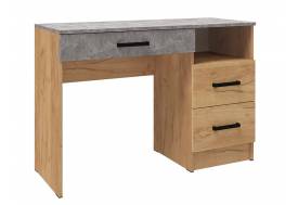 Стол косметический Асти дуб крафт золотой/ателье светлое