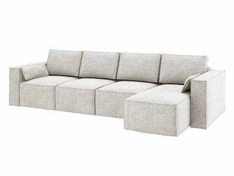 Диван угловой Бафи комбинация 4 Романо Беж