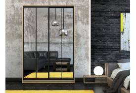 Шкаф-купе Лофт Шк16-47 1600 глубина 470 фасад зеркало +