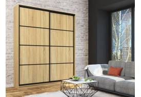 Шкаф-купе Лофт Шк20-47 2000 глубина 470 фасад ЛДСП 3Г