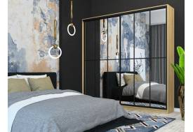 Шкаф-купе Лофт Шк24-47 2400 глубина 470 фасад зеркало +