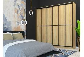 Шкаф-купе Лофт Шк24-60 2400 глубина 600 фасад ЛДСП +