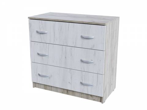 Комод 3 ящика КМ 551-М Бася Крафт