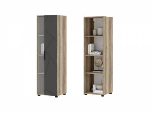 Пенал закрытый со стеклом ПН 02 Даллас