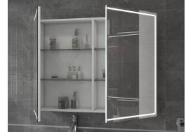 Зеркальный шкаф Geometry 1000 с LED подсветкой