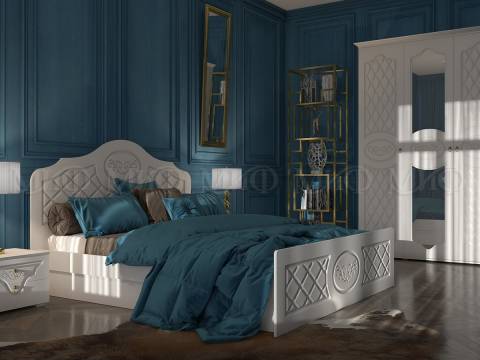 Спальня Престиж Белый матовый