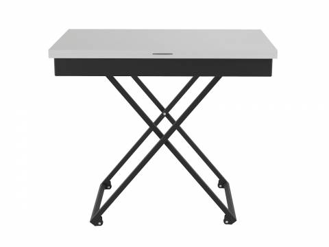 Стол универсальный трансформируемый Андрэ Loft ЛДСП Белый