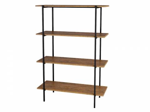 Стеллаж Атлантик 1275 дуб американский