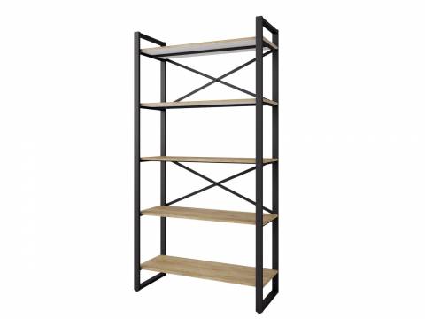 Стеллаж Хардвиг L дуб сонома
