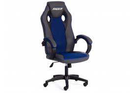 Кресло офисное Racer gt new металлик/синий
