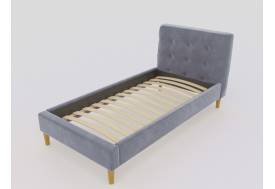 Кровать Пайли 900 серый