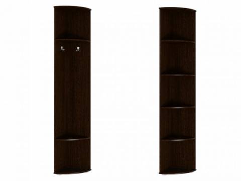 Вешалка-пенал угловая Ника ВУ354 венге